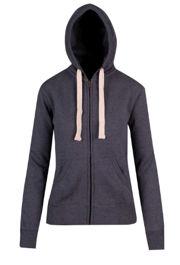 Picture of RAMO, Ladies Heavy Zip Fleece Hoodie